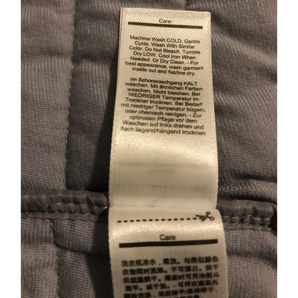 Smartwool Smartloft Gray Quilted Zip Skirt - Size Small - Picture 14 of 15